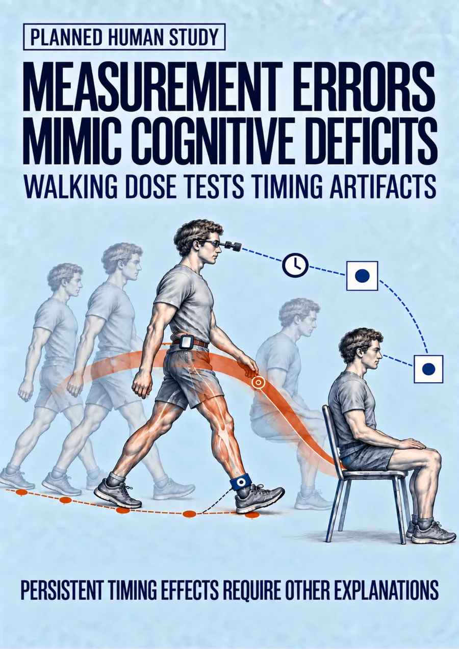 Poster: Measurement errors mimic cognitive deficits