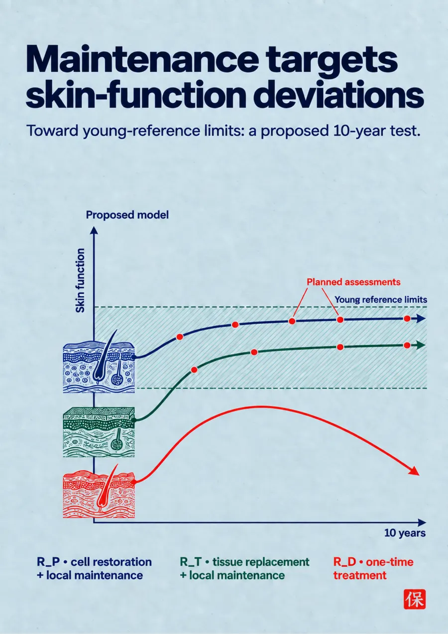Poster: Maintenance targets skin-function deviations