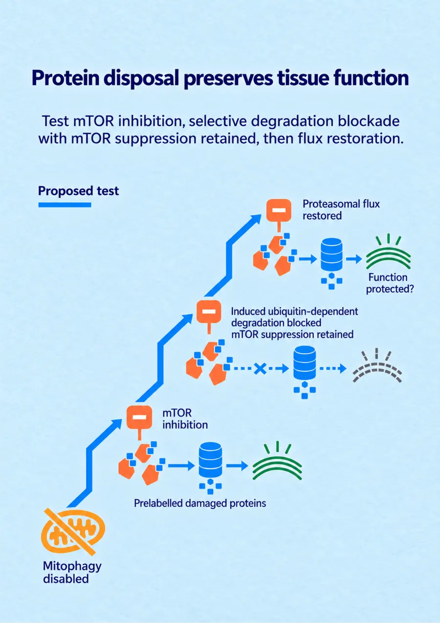 Poster: Protein disposal preserves tissue function