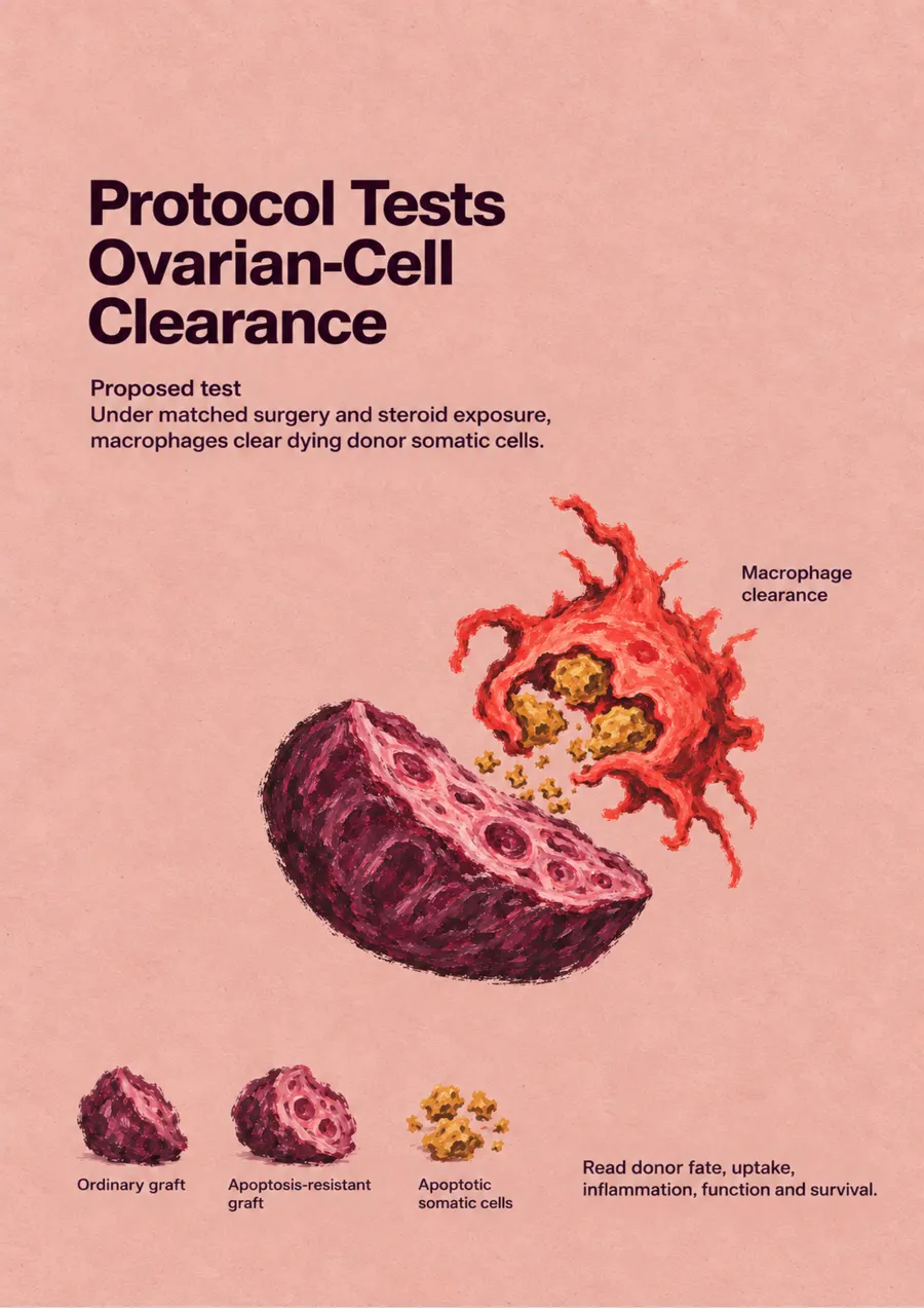 Poster: Protocol Tests Ovarian-Cell Clearance