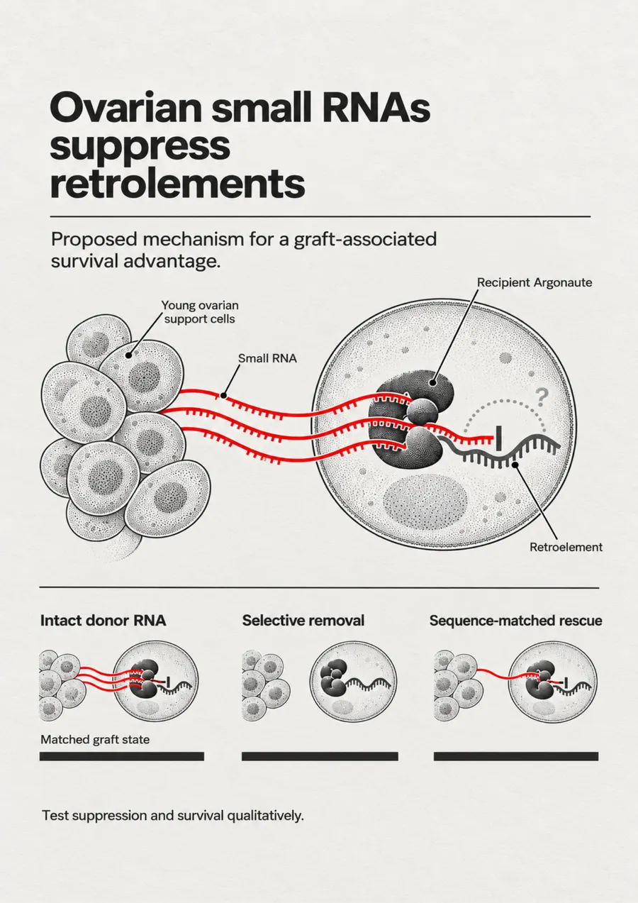 Poster: Ovarian small RNAs suppress retroelements