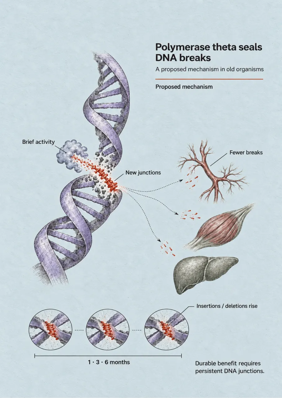 Poster: Polymerase theta seals DNA breaks