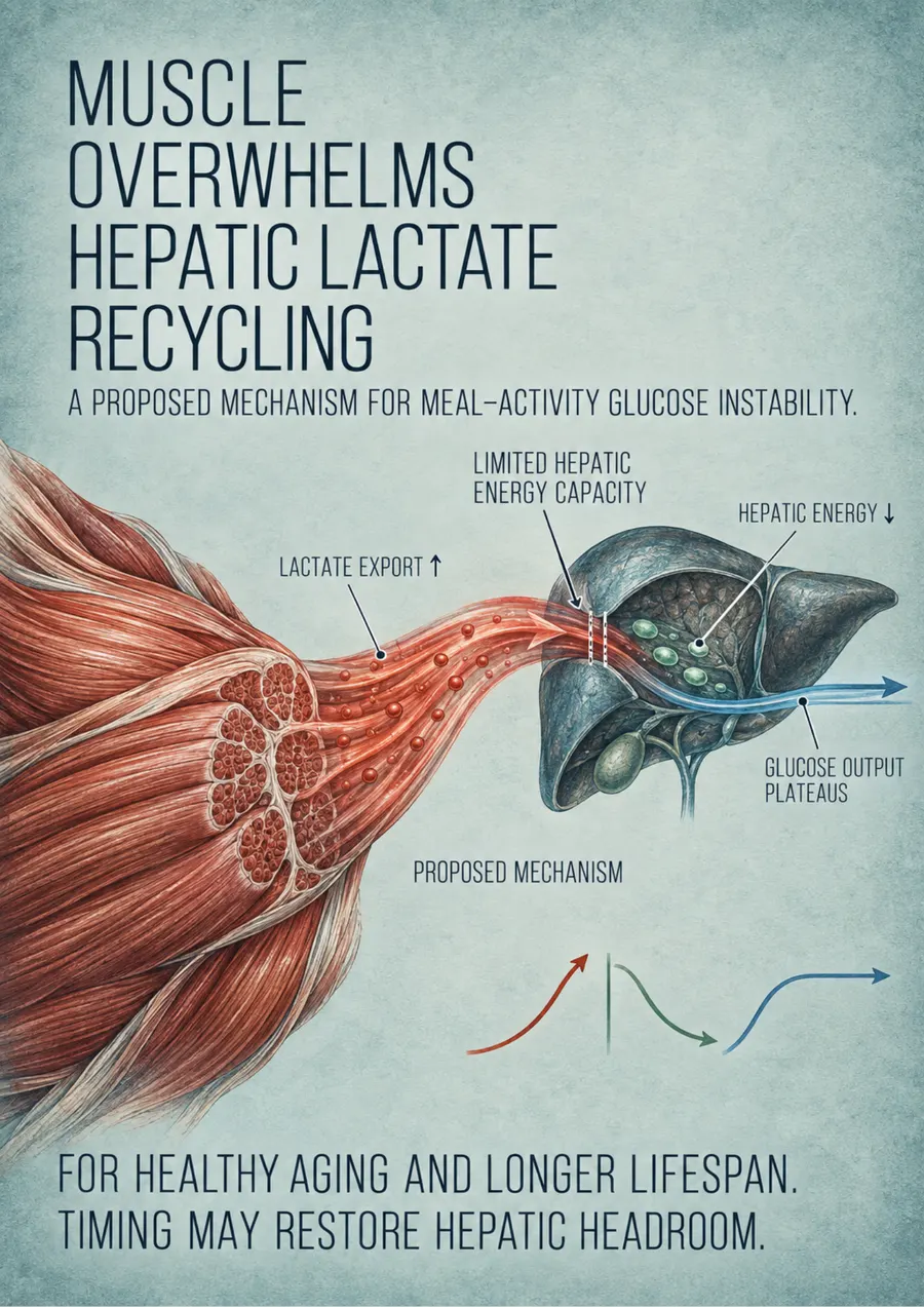 Poster: Muscle overwhelms hepatic lactate recycling