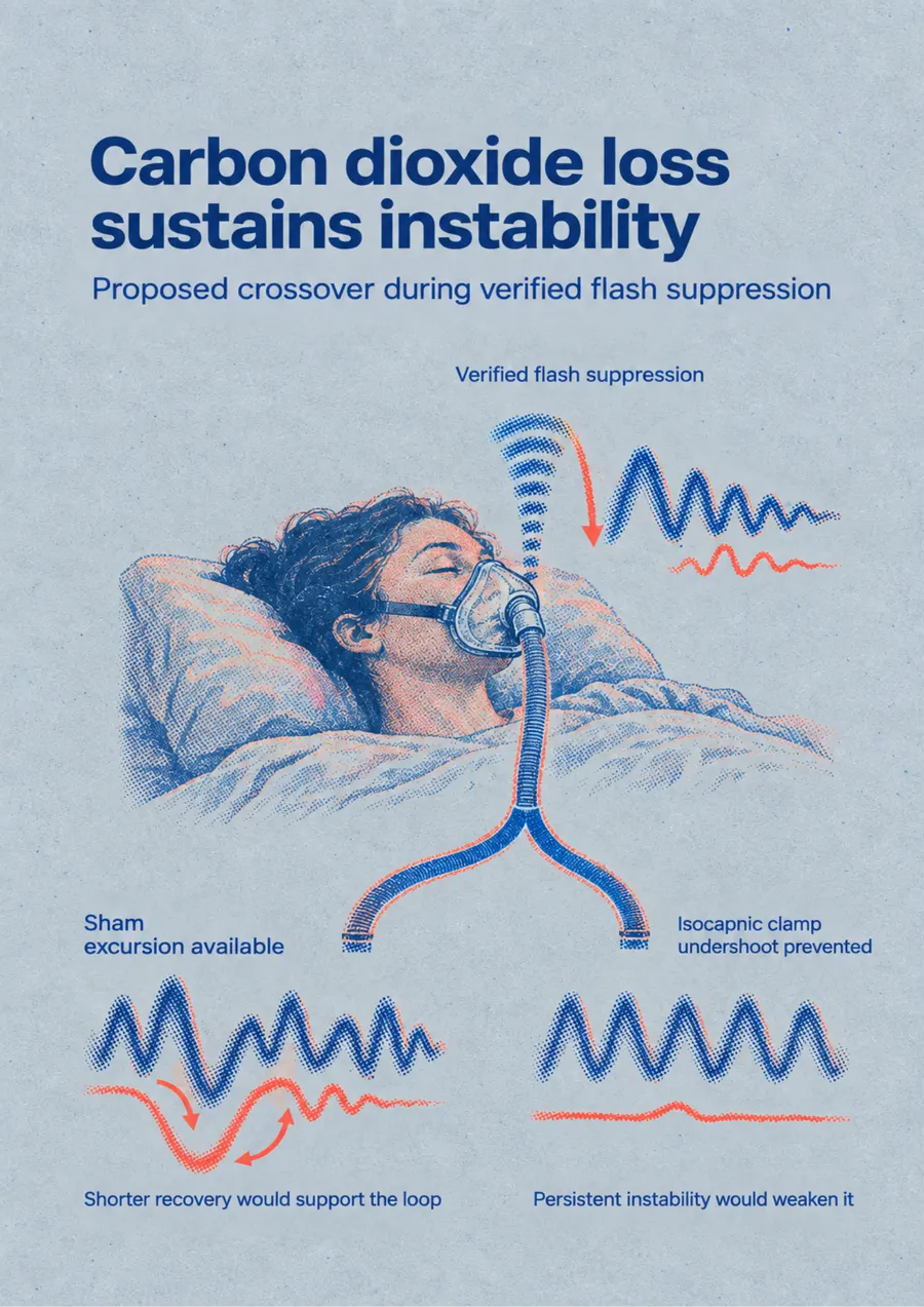 Poster: Carbon dioxide loss sustains instability
