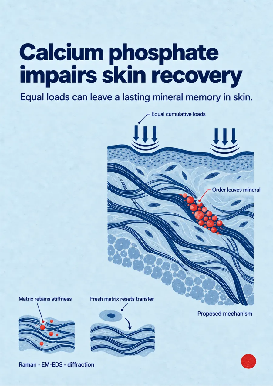 Poster: Calcium phosphate impairs skin recovery