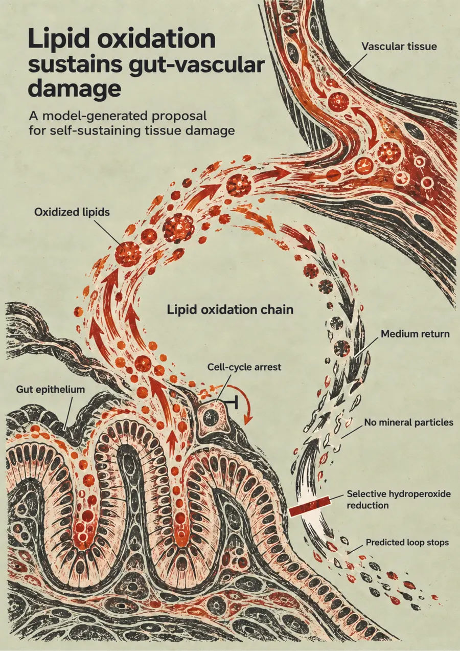 Poster: Lipid oxidation sustains gut-vascular damage
